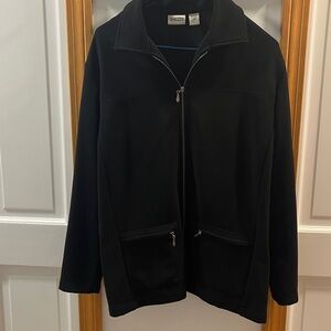 Chico's Black Zip-Up Jacket